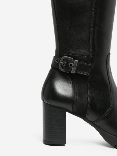 Bottes à Talon Evie En Cuir Dorking Noir women D8955 vue secondaire 1