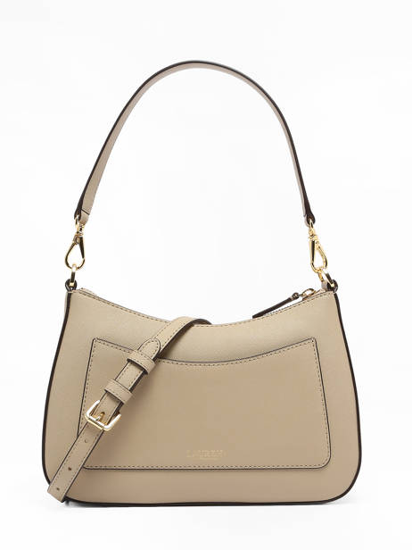 Sac Porté épaule Danni 26 Cuir Lauren ralph lauren Beige danni 31883768 vue secondaire 4