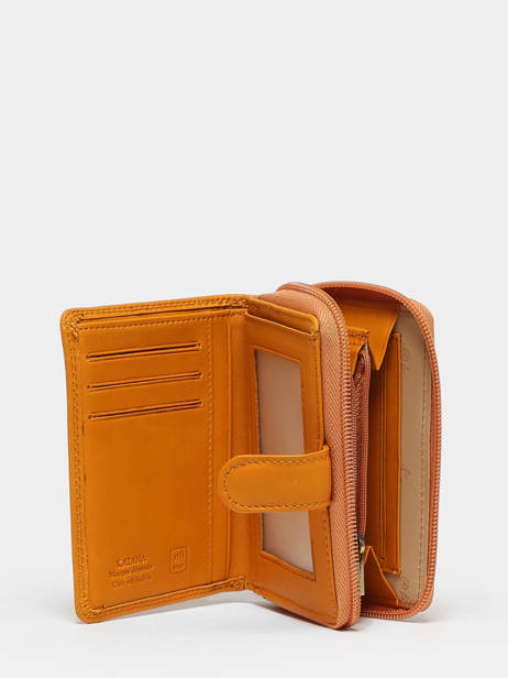 Portefeuille Cuir Katana Jaune marina 753052 vue secondaire 1