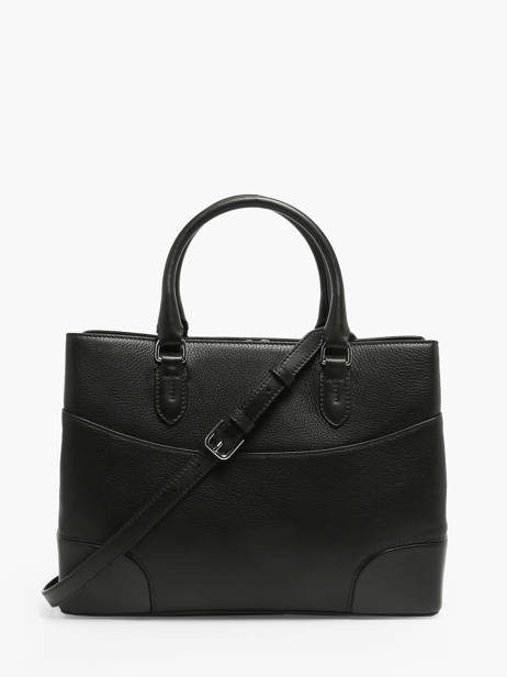 Sac Porté Main Romy Cuir Le tanneur Noir romy TROM1011 vue secondaire 4