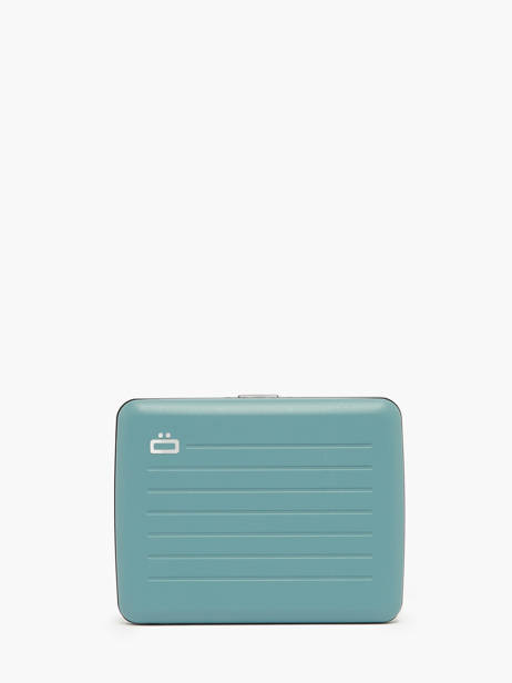 Porte-cartes Cuir Ogon Bleu matte MAT