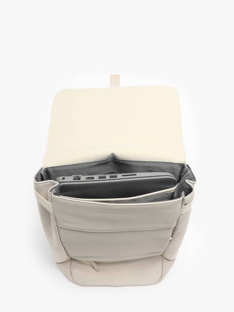 Sac à Dos 1 Compartiment Kapten and son Beige backpack S vue secondaire 1