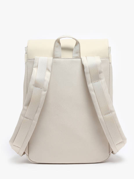 Sac à Dos 1 Compartiment Kapten and son Beige backpack S vue secondaire 2