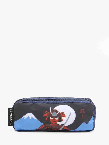 Trousse 2 Compartiments Caramel et cie Bleu fier GA