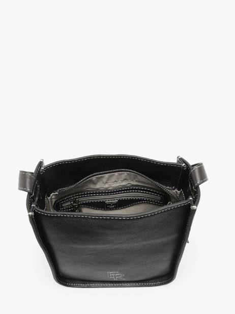 Sac Bandoulière S Foudre Cuir Etrier Noir foudre EFOD087S vue secondaire 3