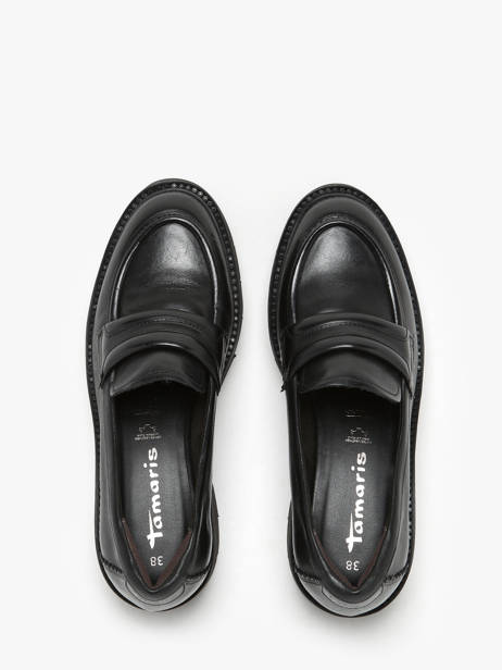 Mocassins En Cuir Tamaris Noir women 43 vue secondaire 4
