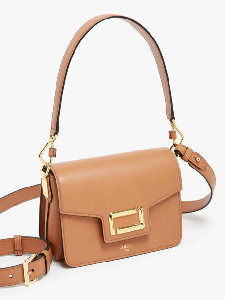 Sac Bandoulière Angele Cuir Lancel Marron angele A13147 vue secondaire 2