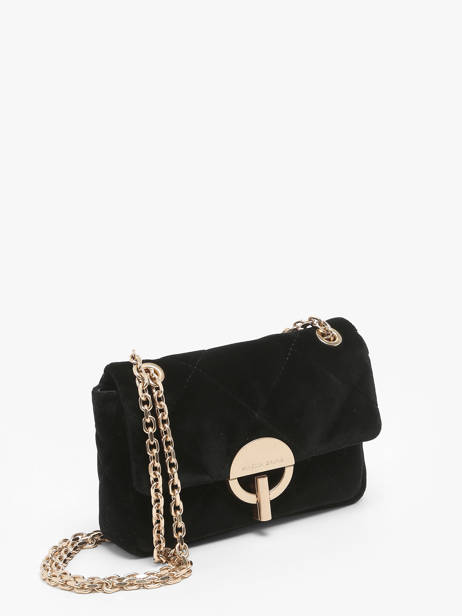 Petit Sac Bandoulière Moon En Velours Vanessa bruno Marron moon 42V40326 vue secondaire 2