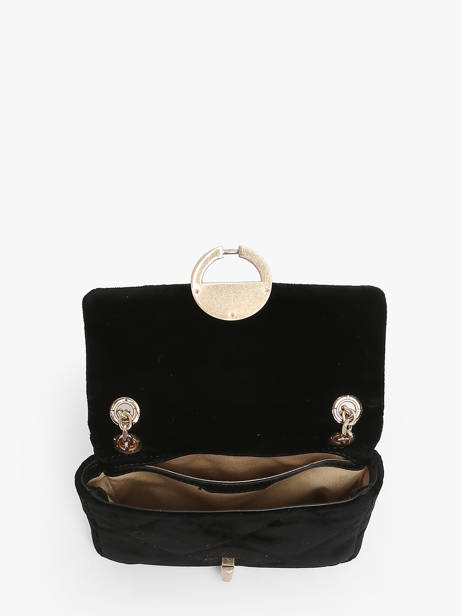 Petit Sac Bandoulière Moon En Velours Vanessa bruno Marron moon 42V40326 vue secondaire 3