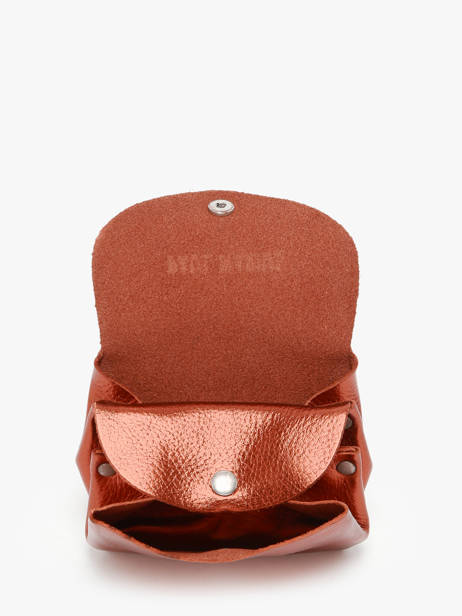 Porte-monnaie Gustave Ginger Cuir Paul marius Marron ginger GUSTAGIN vue secondaire 1