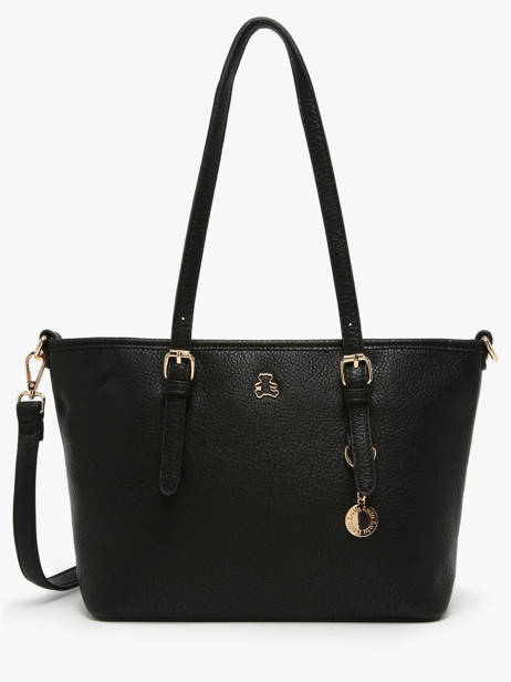 Sac Porté épaule Zip Lulu castagnette Noir zip WILFRIED