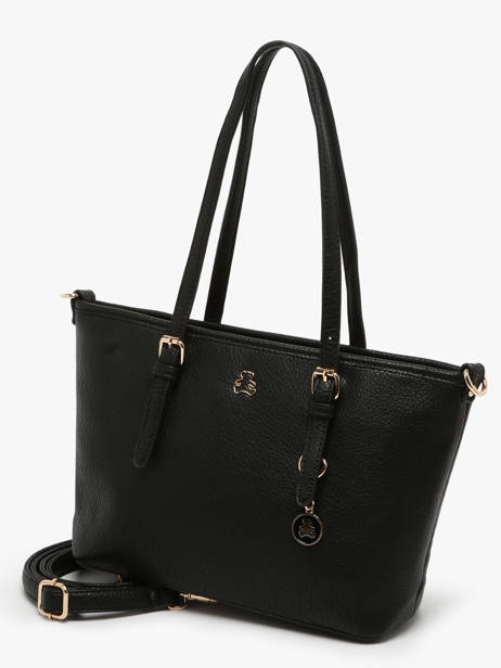 Sac Porté épaule Zip Lulu castagnette Noir zip WILFRIED vue secondaire 2