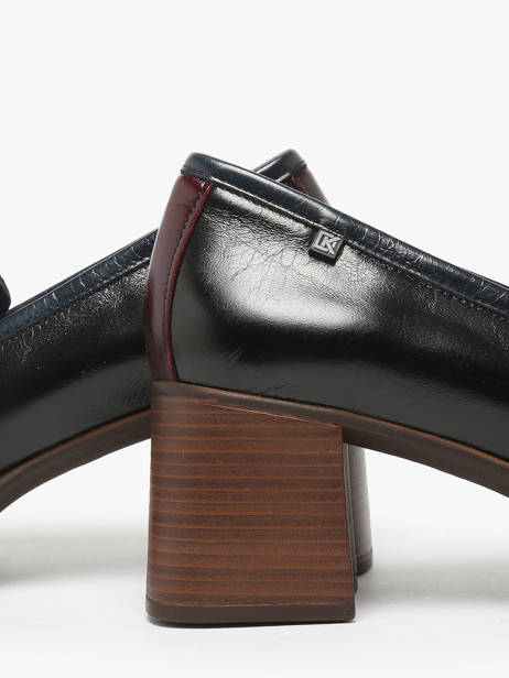 Mocassins Cristel En Cuir Dorking Multicolore women D9334 vue secondaire 2