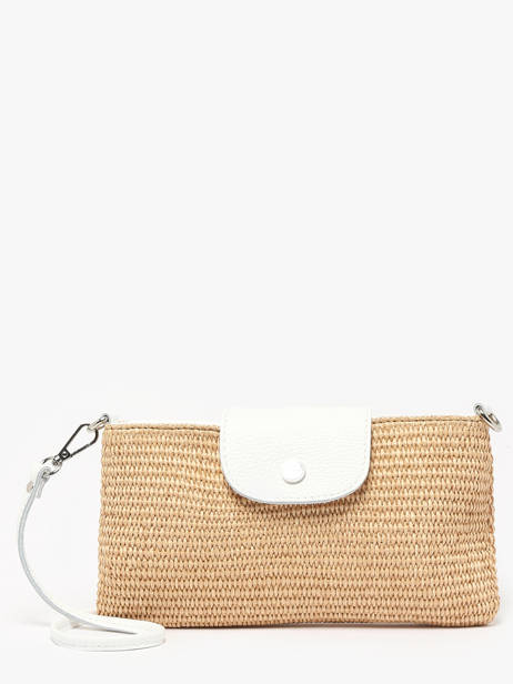 Sac Bandoulière Mini Osier Italie Lancaster Blanc mini osier italie 117