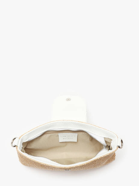 Sac Bandoulière Mini Osier Italie Lancaster Blanc mini osier italie 117 vue secondaire 3