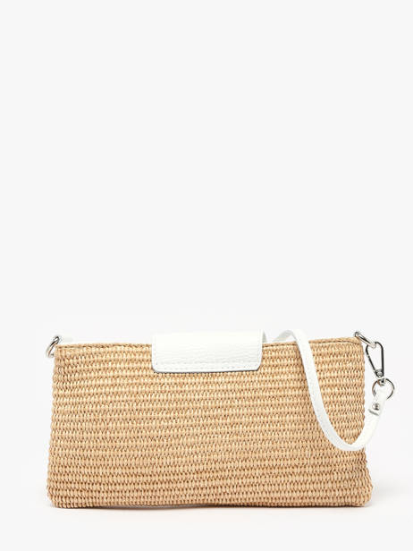 Sac Bandoulière Mini Osier Italie Lancaster Blanc mini osier italie 117 vue secondaire 4