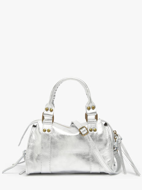 Sac Bandoulière Nine Cuir Milano Argent nine NI24091 vue secondaire 4
