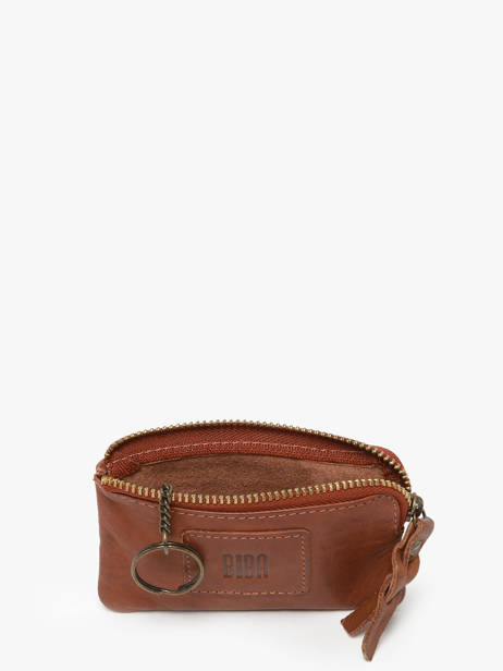 Porte-monnaie Cuir Biba Marron heritage KA13 vue secondaire 1