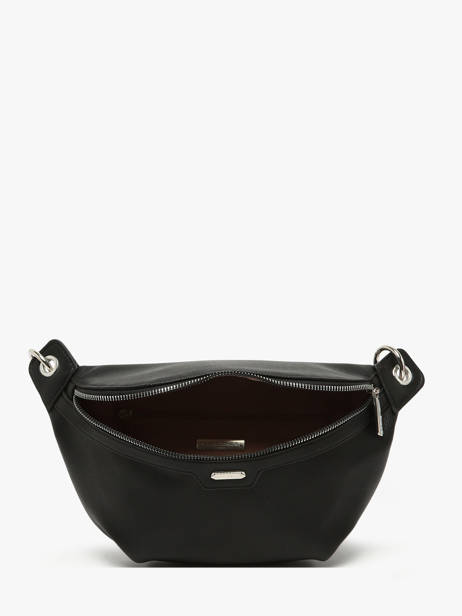 Sac Banane David jones Noir saffiano CM7371 vue secondaire 3