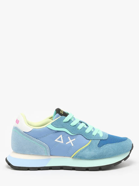 Sneakers Ally Color Explosion Sun68 Bleu women Z35204
