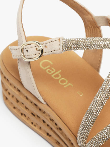 Sandales Gabor Argent women 82 vue secondaire 2