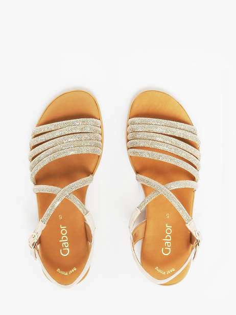 Sandales Gabor Argent women 82 vue secondaire 3