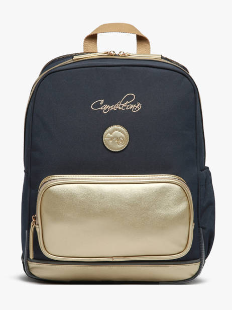 Sac à Dos 2 Compartiments Cameleon Bleu vintage fantasy SO40