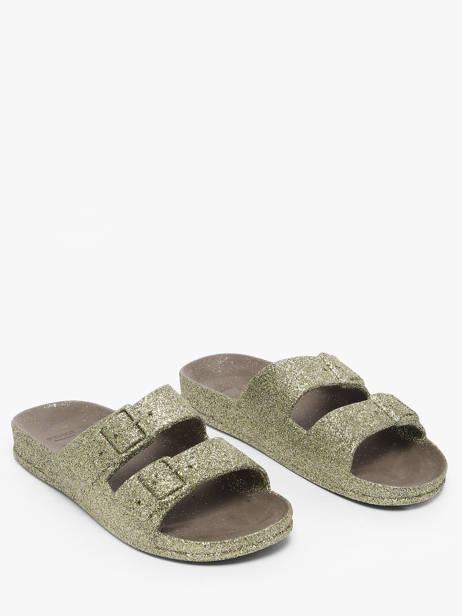 Claquettes Transoco Cacatoes Vert women TRANCOSO vue secondaire 1