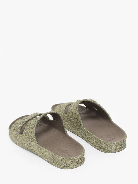 Claquettes Transoco Cacatoes Vert women TRANCOSO vue secondaire 2