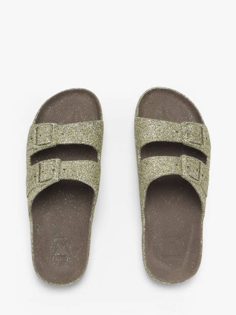 Claquettes Transoco Cacatoes Vert women TRANCOSO vue secondaire 3