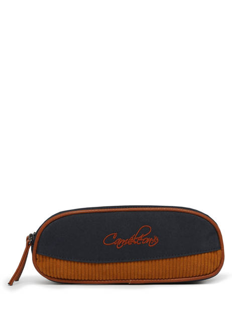 Trousse Enfant 2 Compartiments Cameleon Bleu vintage urban VIB-TROU vue secondaire 3