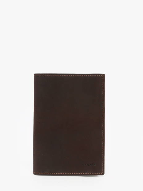 Porte-papiers Oil Cuir Etrier Marron oil EOIL429