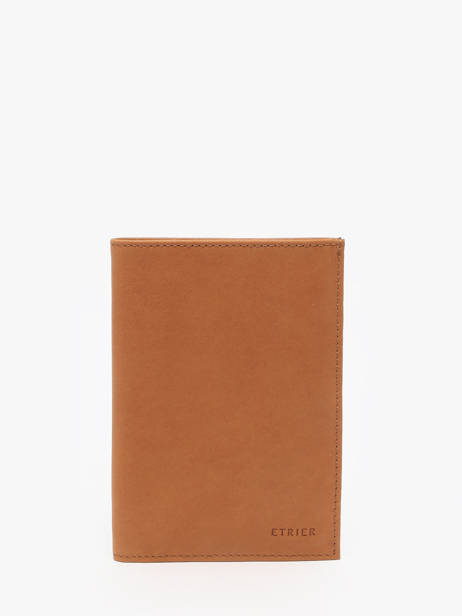 Portefeuille Oil Cuir Etrier Marron oil EOIL528