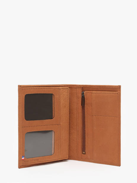 Portefeuille Oil Cuir Etrier Marron oil EOIL442 vue secondaire 1