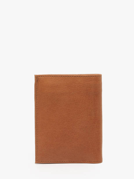 Portefeuille Oil Cuir Etrier Marron oil EOIL140 vue secondaire 3