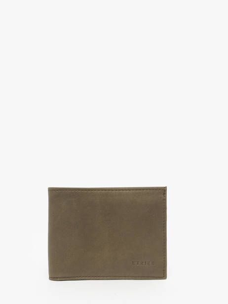 Portefeuille Oil Cuir Etrier Vert oil EOIL102