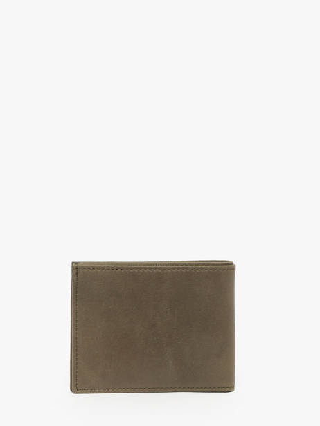 Portefeuille Oil Cuir Etrier Vert oil EOIL102 vue secondaire 2