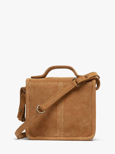 Sac Bandoulière Folk Cuir Paul marius Marron folk GEORXFOL vue secondaire 3