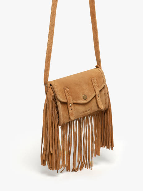 Sac Mini Indispensable Folk Cuir Paul marius Marron folk MINIFOL vue secondaire 1