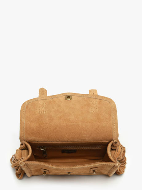 Sac Mini Indispensable Folk Cuir Paul marius Marron folk MINIFOL vue secondaire 2