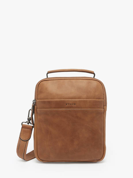 Sac Bandoulière Spider Cuir Etrier Marron spider ESPI732M