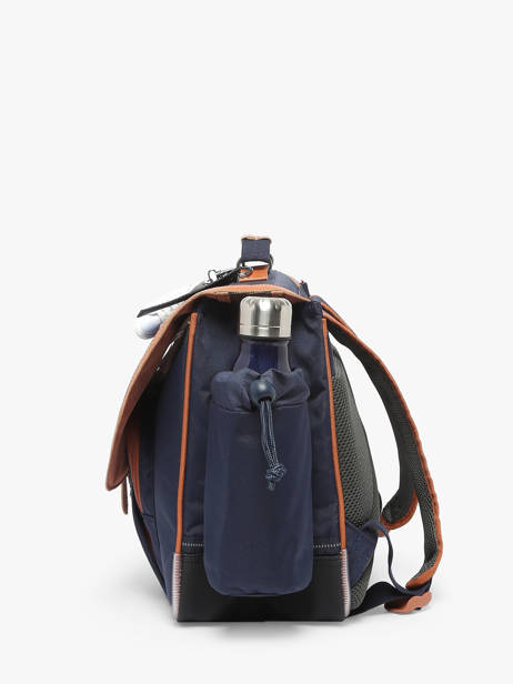 Cartable 2 Compartiments Tann's Bleu les fantaisies g 33111 vue secondaire 2