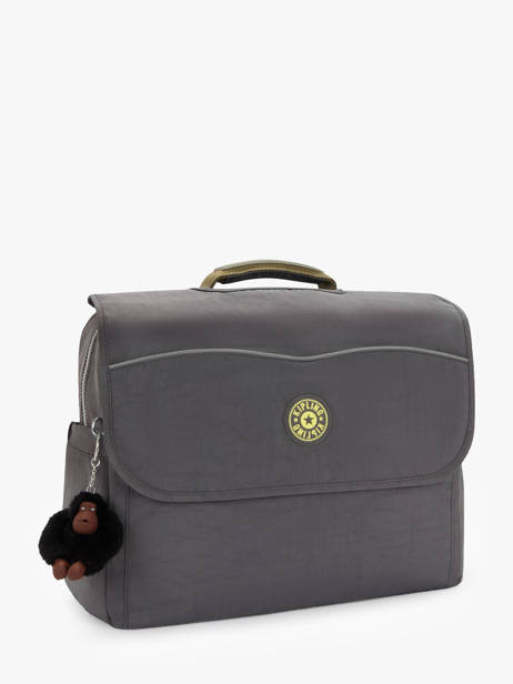 Cartable 1 Compartiment Kipling Gris back to school KI6891 vue secondaire 2
