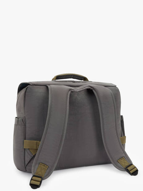 Cartable 1 Compartiment Kipling Gris back to school KI6891 vue secondaire 4