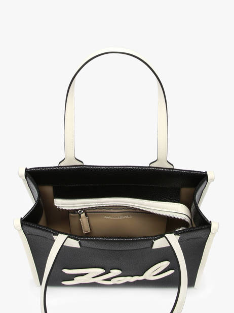 Sac Porté épaule K Skuare Polyurethane Karl lagerfeld Noir k skuare A1W30042 vue secondaire 3