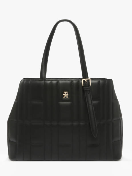 Sac Porté épaule Th Feminine Tommy hilfiger Noir th feminine  AW17452