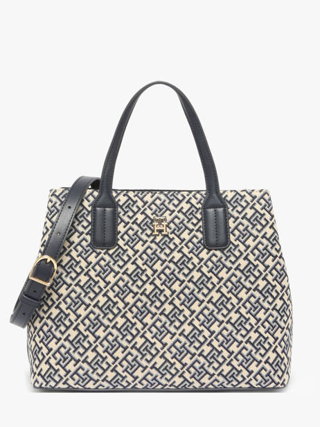 Sac Bandoulière Th Jacquard Polyurethane Tommy hilfiger Bleu th jacquard AW17444