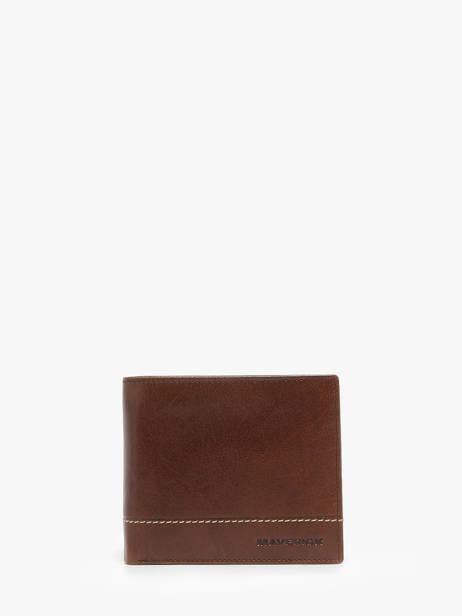 Portefeuille Porte-cartes Cuir Maverick Marron rough gear MAVRG005