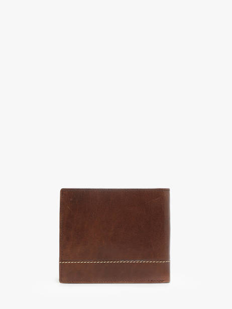 Portefeuille Porte-cartes Cuir Maverick Marron rough gear MAVRG005 vue secondaire 3