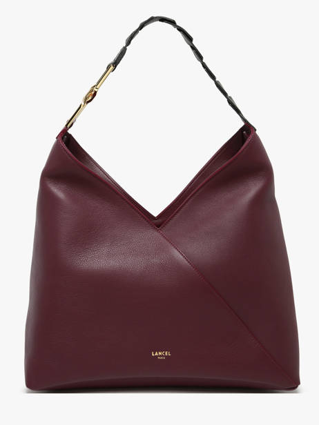 Sac Porté épaule Pagode Cuir Lancel Violet pagode A12510